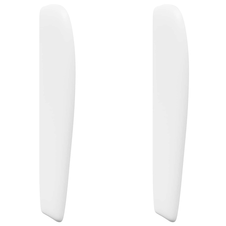vidaXL Fejtámla Fül Fehér 80 x 23 x 6 cm PVC 346565