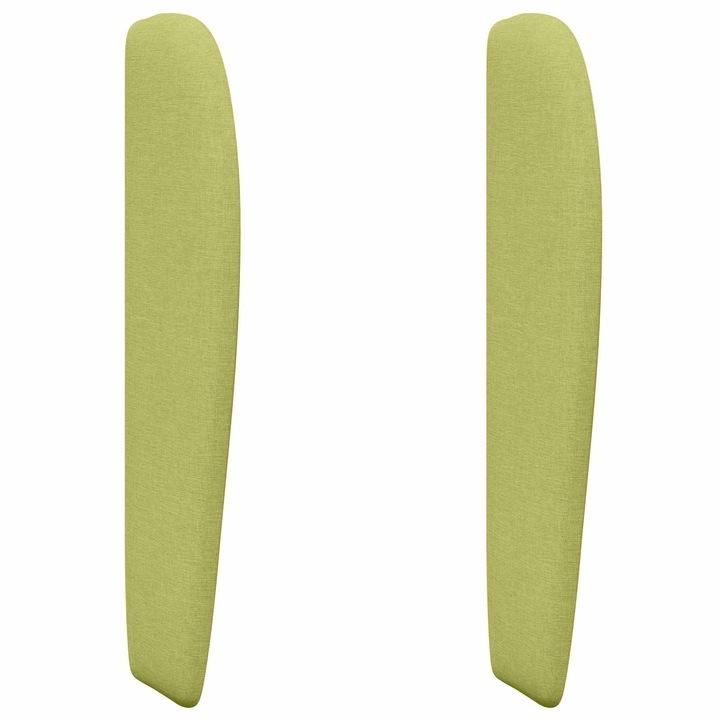 vidaXL Fejtámla Fül Zöld 80 x 23 x 6 cm szövet 346563