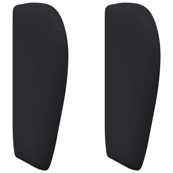 vidaXL Fejtámla Fül Fekete 40 x 23 x 6 cm PVC 346544