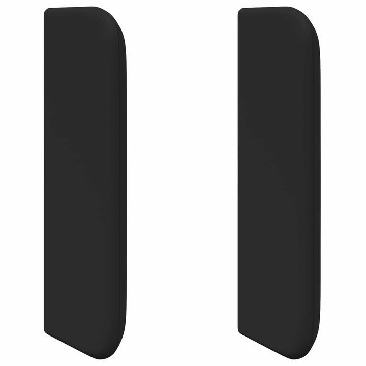 vidaXL Fejtámla Fül Fekete 40, 5 x 40, 5 x 4 cm PVC 346584