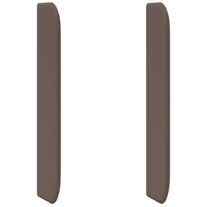 vidaXL Fejtámla Fül Barna 80 x 16 x 4 cm PVC 346607