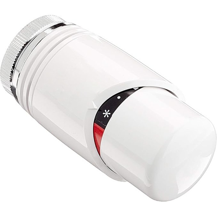 BELRAD TRV4 Classic termosztatikus szelepfej radiátorhoz, folyadékérzékelővel, fagyvédelemmel, M30 x 1.5 menet, fehér