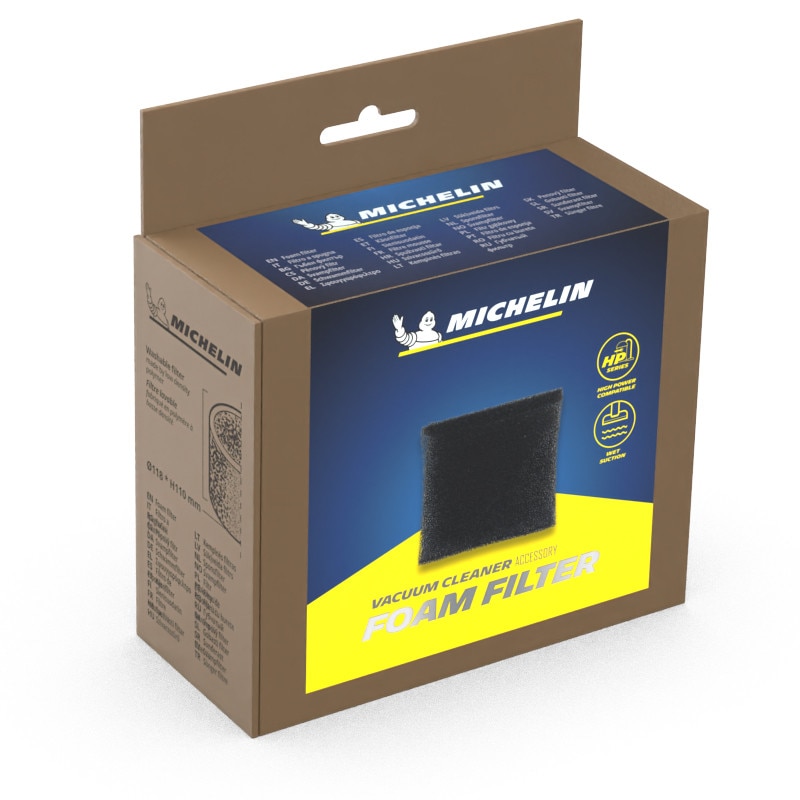 Aspirator silentios uscat/umed Michelin, X3 20L S, 20l, 800W, 18kPa, functie suflare, cuva inox