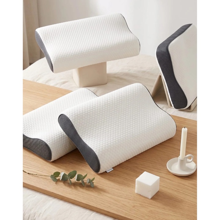Perna ergonomnica memory cu sistem de ventilatie 40x60 cm, Pucioasa