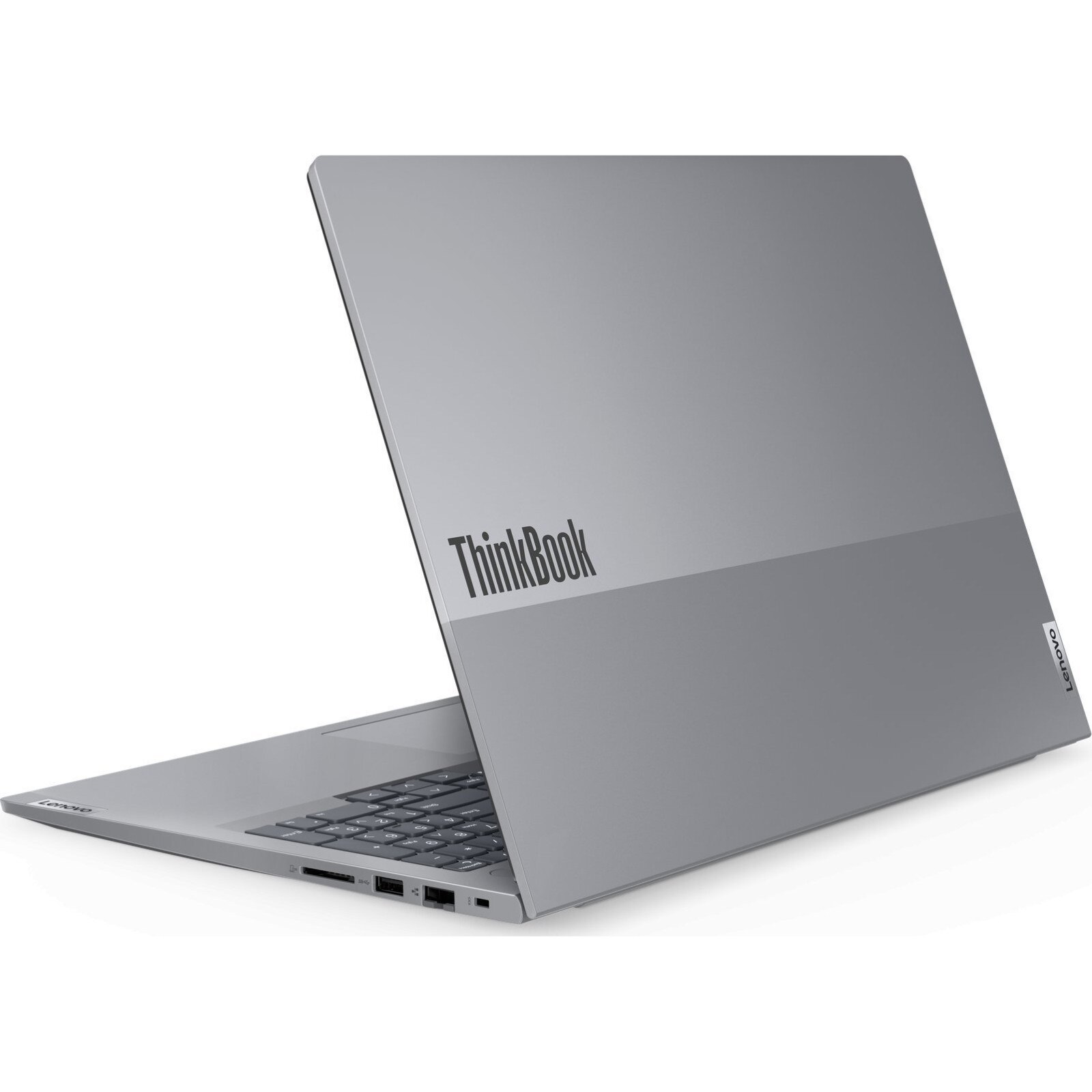 Laptop Lenovo ThinkBook 16 G7, 16" WUXGA, AMD Ryzen™ 7 7735HS pana la 4.75 GHz, 16 GB RAM DDR5 4800, 1 TB SSD, AMD Radeon, Windows 11 Pro, Arctic Grey 1 TB