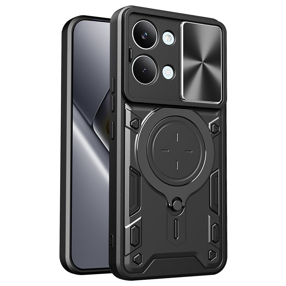 Husa antisoc pentru Xiaomi Poco X8 Pro Max cu protectie camera, CamGuard Pro, Negru