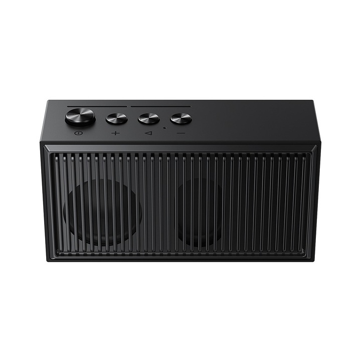 Boxa portabila AceFast K9 Go, TWS, TF, Bluetooth 6.0, HFP Hands-Free, RGB, 1200mAh, IPX4, Negru