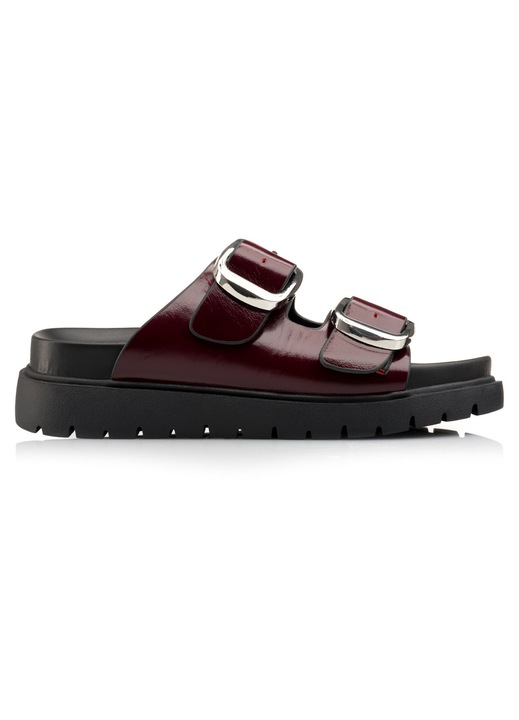 Sandale dama, Musette, RUE ELISE, Piele naturala, Bordeaux