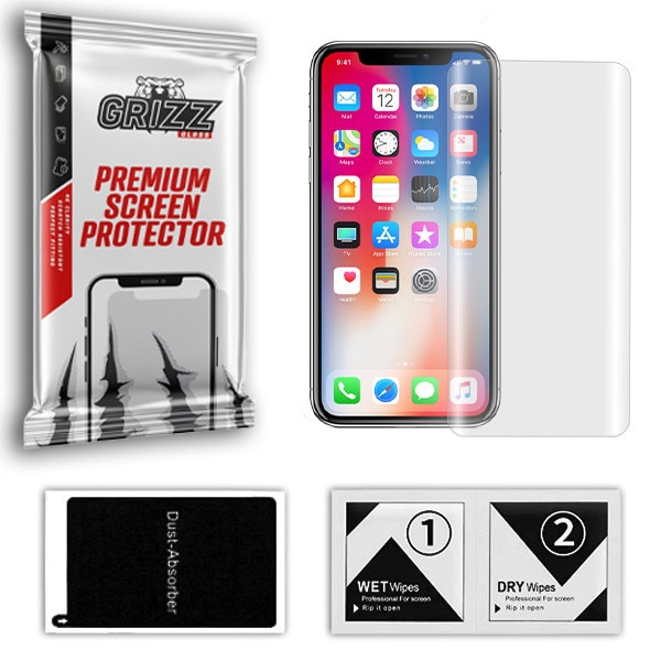 Folie protectie GrizzGlass Hydrofilm compatibila cu Motorola Edge 70 Pro, Transparent