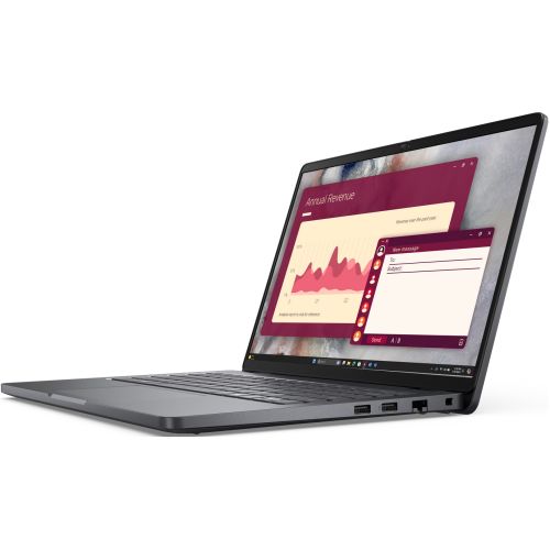 Laptop Business DELL Pro 14 PC14250, cu procesor Intel Core 5 120U, 14'' IPS, 16 GB DDR5, 512 GB SSD, Intel Graphics, Ubuntu Linux