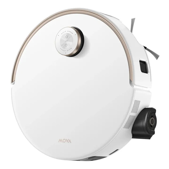Robot de Aspirare cu Mop MOVA Z60 Ultra Roller SA 26000Pa Statie Multifunctionala 6400mAh Alb