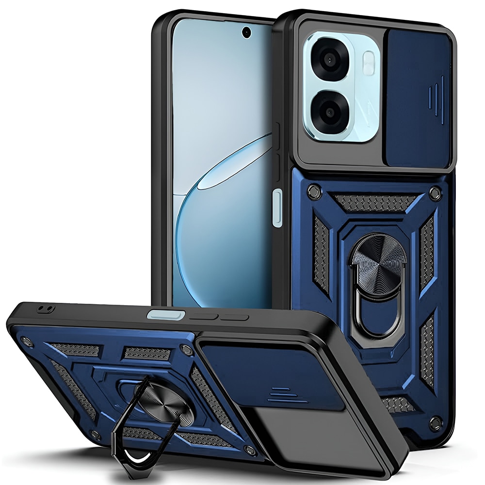 Husa pentru Oppo A6 4G / A6x 4G / A6x 5G / A6k 4G - Techsuit CamShield Series - Blue
