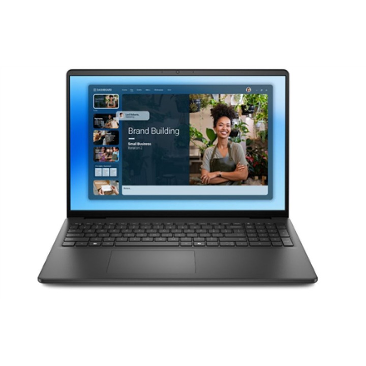 Laptop Dell 16 DC16250, 16 inch 1920 x 1200, Intel 120U 10 C / 12 T, 1.4 GHz - 5.0 GHz, 12 MB cache, 55 W, 16 GB DDR5, 512 GB SSD, Intel Graphics, Ubuntu