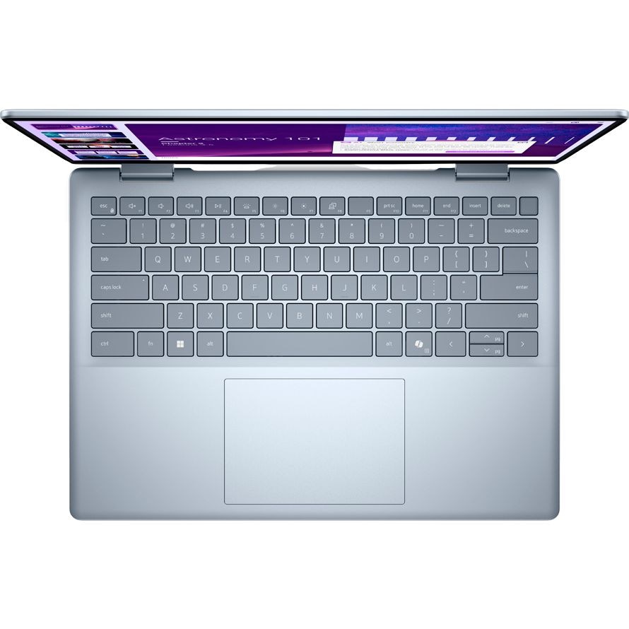 Laptop Dell 14 Plus DB04250, 14 inch 1920 x 1200 Touchscreen, Intel 256V 8 C / 8 T, 2.2 GHz - 4.8 GHz, 12 MB cache, 12 W, 16 GB LPDDR5X, 1 TB SSD, Intel Arc Graphics, Windows 11 Pro, Tastatura International