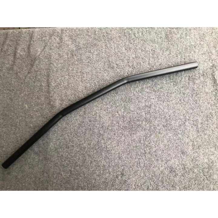 Ghidon moto Motonfs compatibil cu 22mm Lungimea 71CM Ghidon Otel Negru Cafe Racer Dragstyle Dragbar JHY4U