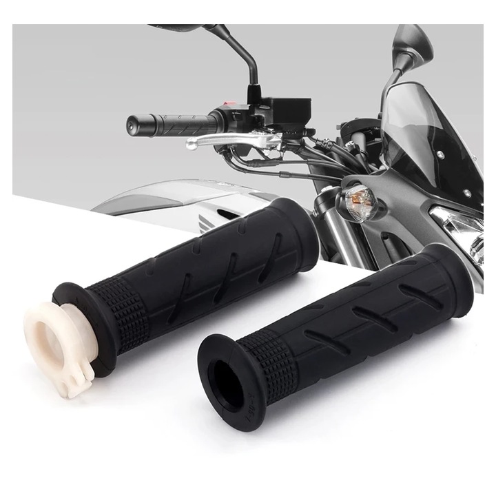 Accesoriu moto Motonfs compatibil cu Honda Set Mansoane Ghidon Moto-Cauciuc IG1LS