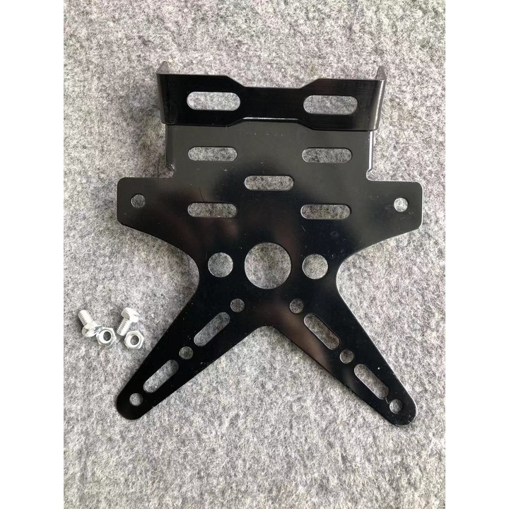 Accesoriu moto Motonfs compatibil cu Suport Numar Rabatabil Negru Cod Sp7234