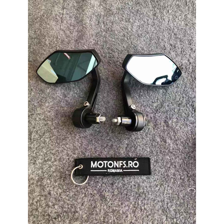 Oglinda moto Motonfs compatibil cu SET 2 GHIDON SCUTER ATV HONDA YAMAHA SUZUKI KAWASAKI DUCATI BMW TRIUMPH