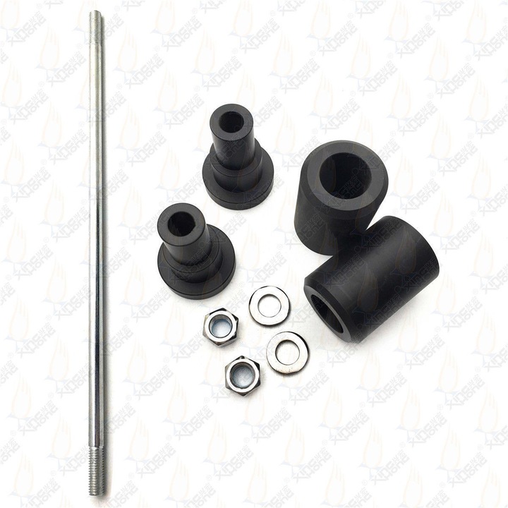 Protectie moto Motonfs compatibil cu Ducati Monster S2 S4 S4R 400 600 620 695 750 800 900 1000 600SS 750SS 900SS & 1000DS 2001- 2008 Crash pad buloane