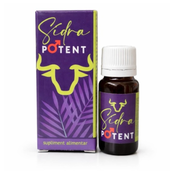 Сексуален стимулант Sidra Potent, 10 мл, повишаване на енергията и жизнеността, за мъже