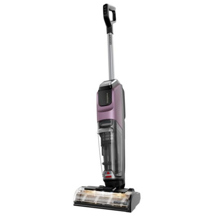Aspirator fara fir si mop Bissell CrossWave OmniForce EdgeFind Select 4330N, negru-silver, 45 minute autonomie, tehnologie ZeroGap