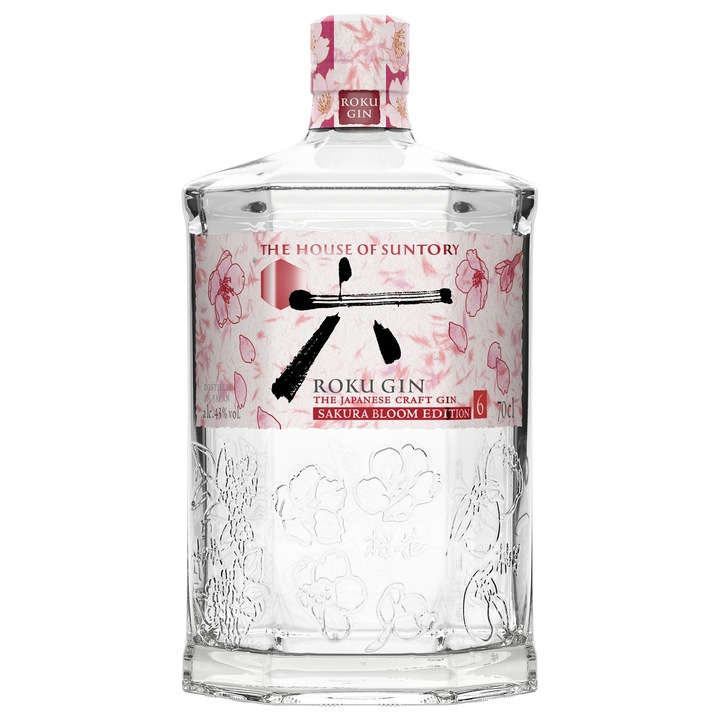 Gin Roku Sakura Bloom 43%, 0.7l