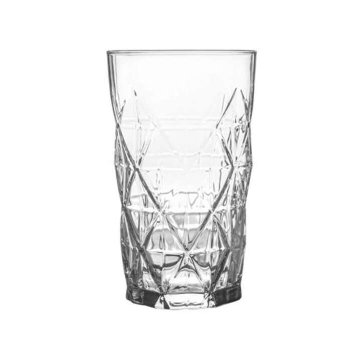 6 darabos pohárkészlet, LAV Keo 377, Üveg, 460 ml