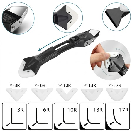 Set Chituit Rosturi TrioStore® 3-in-1 Spatula Chit Silicon Cu Racleta ...