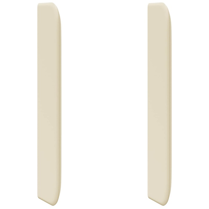 vidaXL Fejtámla Fül Krém 80 x 16 x 4 cm PVC 346606