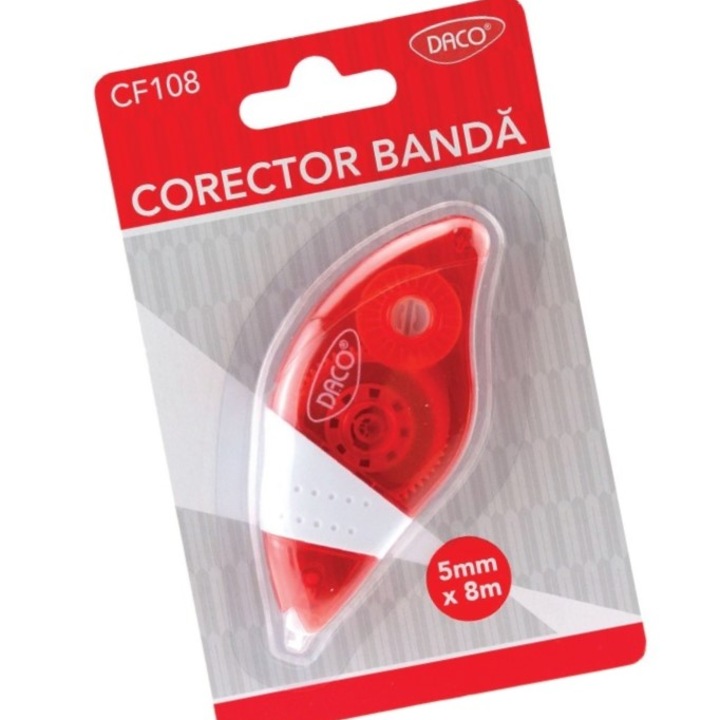 Corector banda, 5 mm x 8 m, Set 2 bucati, Aplicare uscata DACO sku28