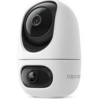 Camera de supraveghere Wireless TP-Link Tapo C245D Dual cu Pan/Tilt 360 grade, 2K 3MP + 2K 3MP, Utilizare interior, Night Vision, Detectare Smart AI, Two-Way Audio, ONVIF, compatibila Amazon Alexa si Google Assistant