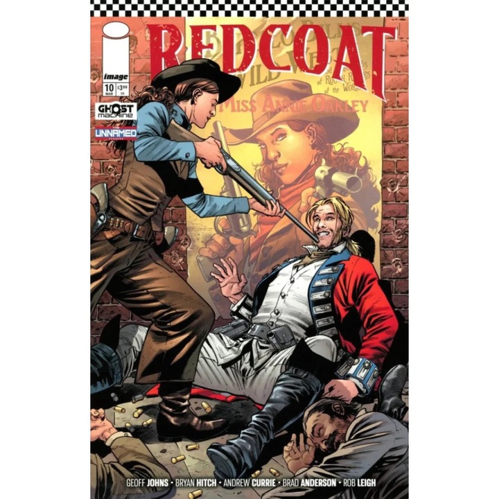Redcoat, 10, Cover A Bryan Hitch, Autor Geoff Johns