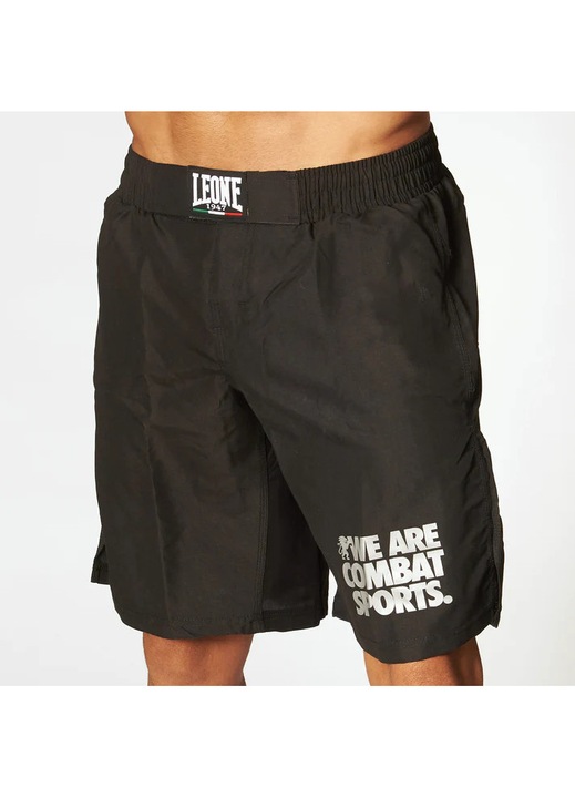 Pantaloni Leone, MMA Basic, negru, Negru
