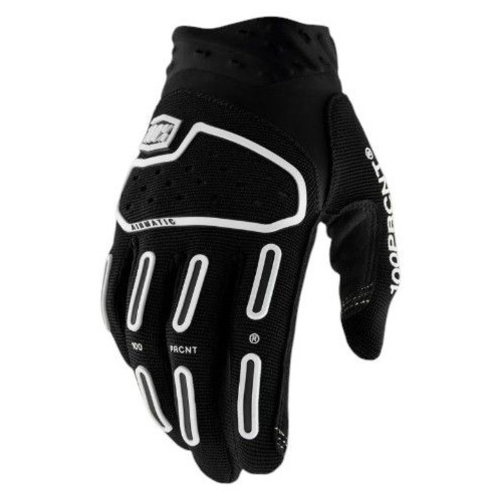 Manusi 100% Airmatic 2, negru, marimea S, pentru motocross si enduro