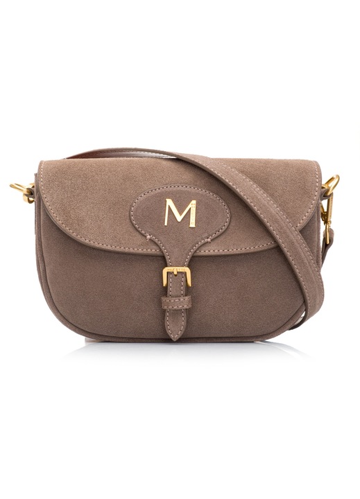 Geanta dama de umar, Musette, DEBBY PM, Piele intoarsa/Piele naturala, 23 x 6.5 x 15