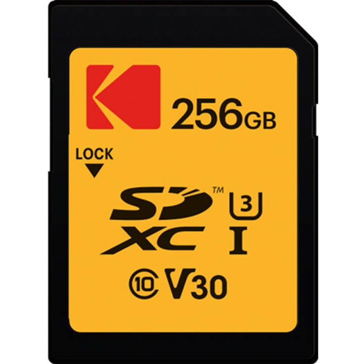 Kodak Ultra Performance EKMSD256GXC10HPRK memóriakártya, SDXC, 256GB, UHS-I U3, V30