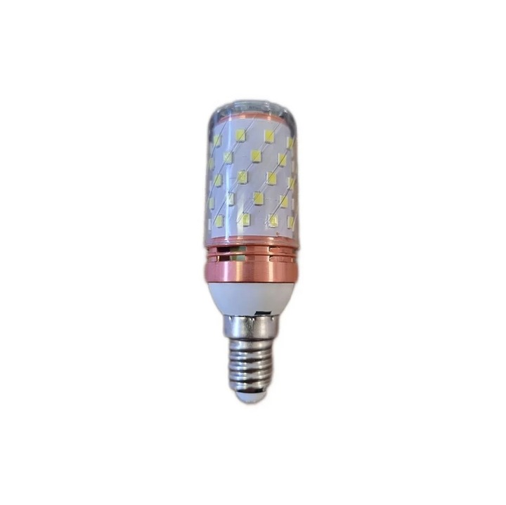 Bec LED E14 – 12 W, Lumina Calda 3000 K, 220 V