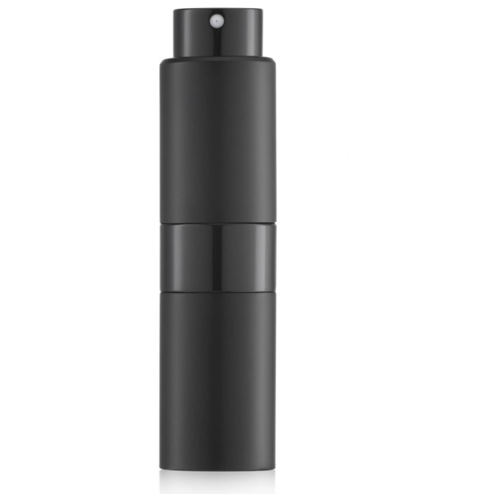 Mini újratölthető parfümös üveg 10ml, zsebporlasztó, fekete, innovatív design