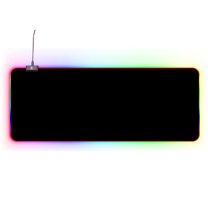 Геймърски пад за мишка 800x300x4mm RGB многоцветен