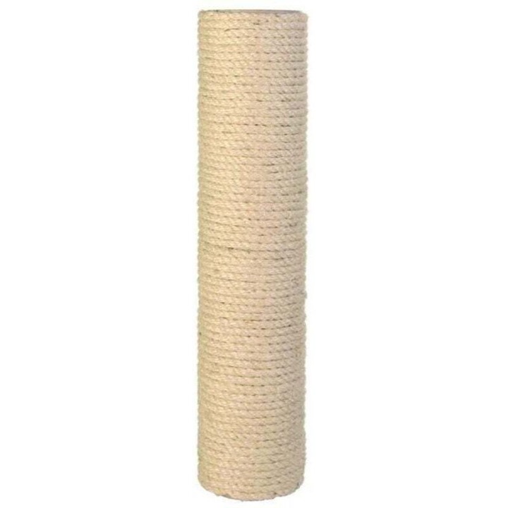 Sisal kaparófa macskáknak, 40x9cm, bézs, játékfa törzs cseréjéhez