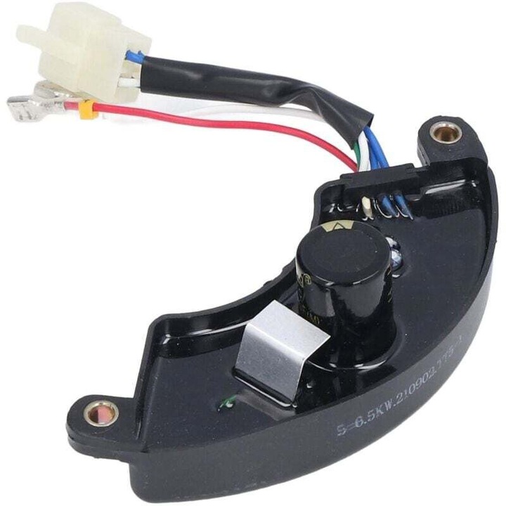 Regulator de tensiune AVR universal pentru generatoare 5-6.5 kW, 1 faza, 220V, dimensiune 140mm