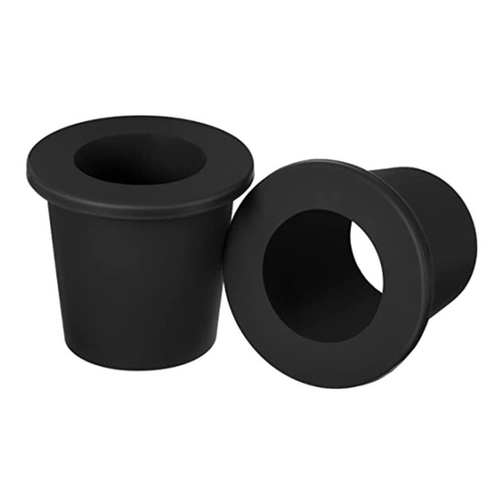 2 buc orificii pentru inel de masa pentru umbrela, con de umbrela, stabilizator cu pana, adaptor pentru manson, insertie pentru terasa, orificiu pentru umbrela de masa 5, 1-6, 4 cm, adaptor pentru terasa, piscina 3, 8 cm (negru)