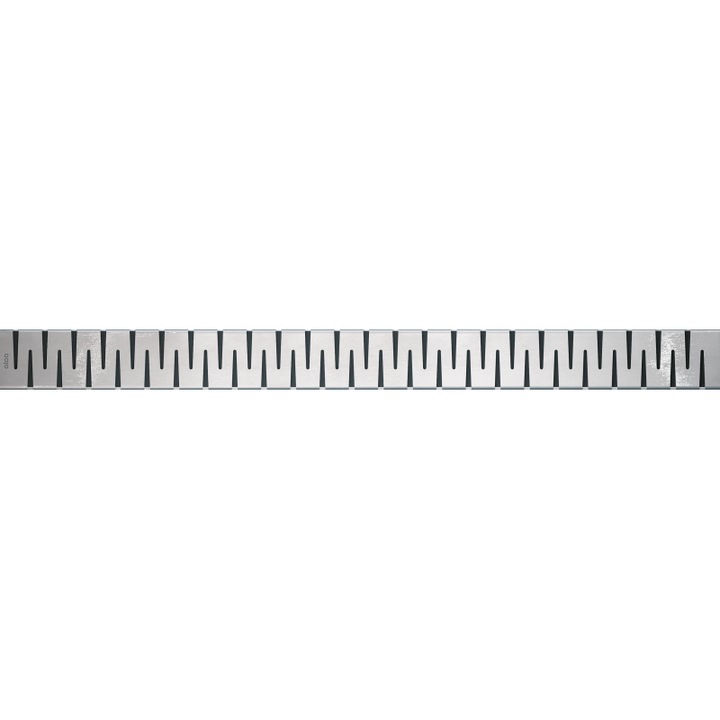 Gratar liniar din otel inoxidabil mat pentru drenaje APZ13 APZ23, capacitate 300kg