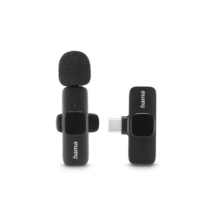 HAMA mikrofon Vezeték nélküli mikrofon mobiltelefonokhoz "Smart Wireless" HAMA-04680