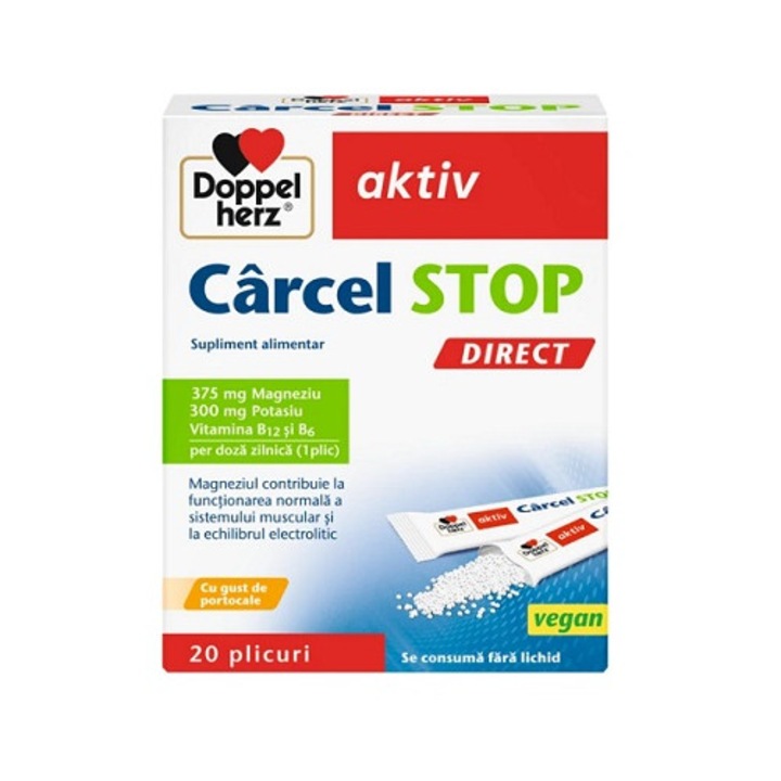Supliment alimentar Carcel Stop direct, Doppelherz, 20 plicuri