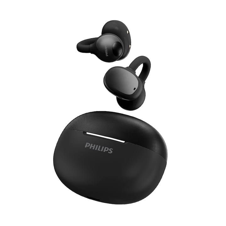 Casti audio in-ear JBL Vibe 300, True Wireless, Bluetooth, Deep Bass, Touch Control, Negru