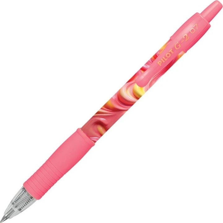 Roller cu gel - G-2 Flow - 0.7 mm, Roz