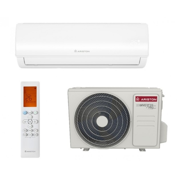 Aparat aer conditionat ARISTON ALYS NET 35 inverter 12000 BTU, Clasa A++/A+, Ultra Silent