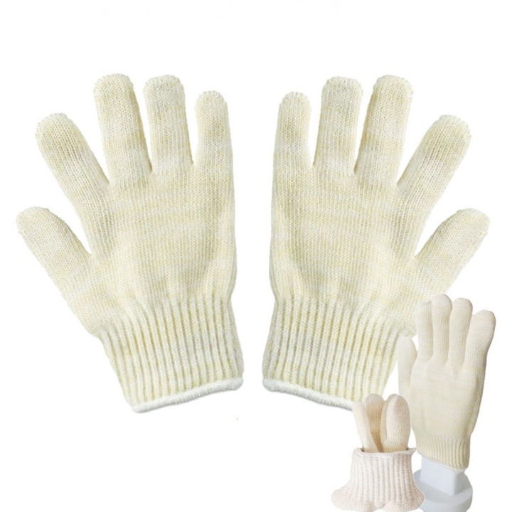 Konyhai kesztyű, aramid, hőálló, 2 darabos szett, 300C, univerzális