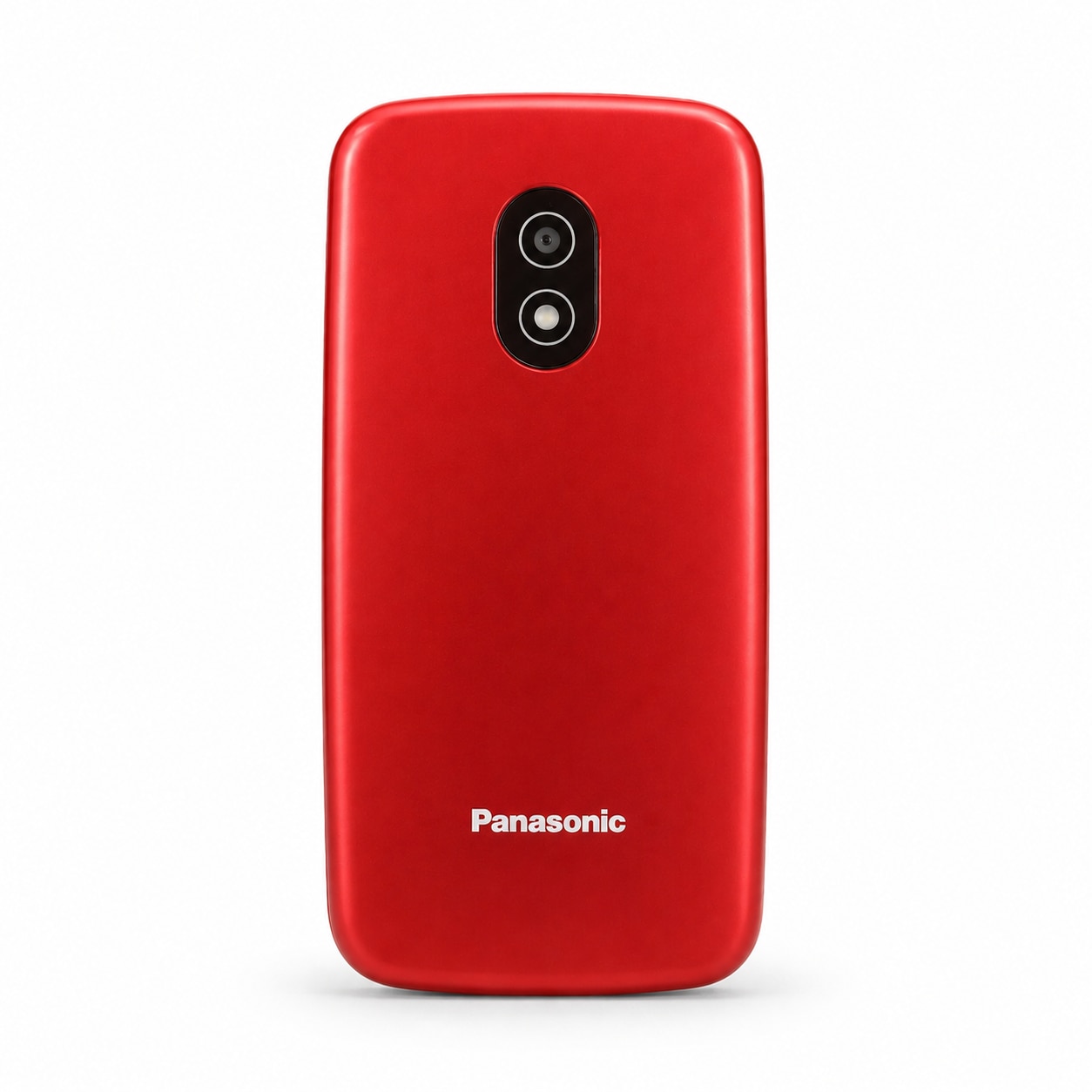 Telefon mobil cu clapeta Panasonic KX-TU410EXR, Ideal pentru seniori, butoane mari, simplu de folosit, rosu